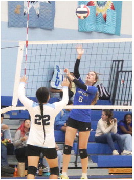 Lustre Knocks Off Frazer In Conference Volleyball Match
