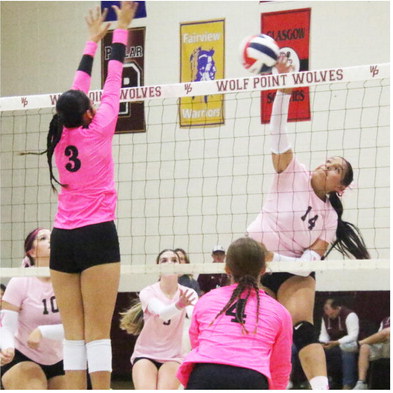 Wolf Point Girls Drop Home Match Against Harlem Squad