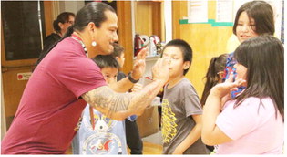 Poplar Celebrates Week  With Speaker, Horses