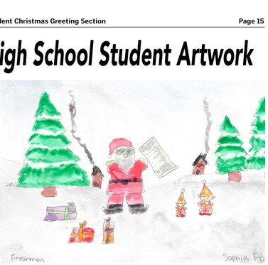 Wolf Point Junior/Senior High School Student Artwork