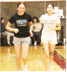 Poplar Girls Shoot To Improve Throughout Basketball Season