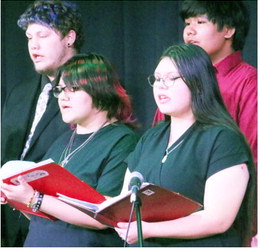 Wolf Point Students Present Winter Concert