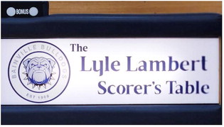 Bainville Unveils Scorer’s  Table In Honor Of Lambert