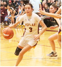 Poplar Girls Edge Lady Wolves, 58-47