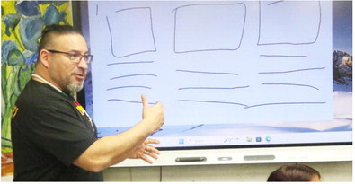 Koda The Warrior Motivates During Time In Wolf Point