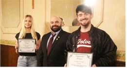 Elks Lodge officers for the ….