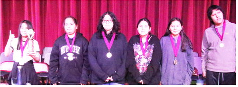 Mendoza Wins Title In Wolf Point’s Spelling Bee