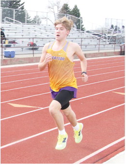 Athletes Place At Indoor Track Meet