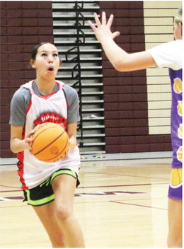 Girls Take Part In Wolf Point Spring Hoopfest During The Weekend Girls Take Part In Wolf Point Spring Hoopfest During The Weekend