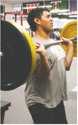 Wolf Point Athletes Getting Ready In Weight Room For Seasons