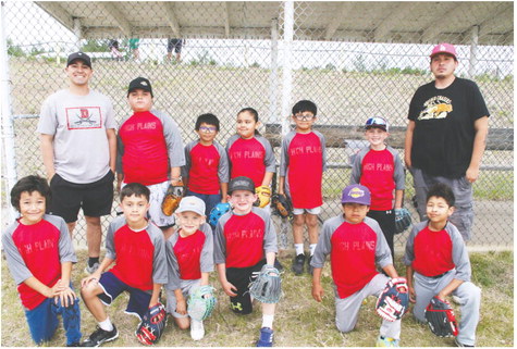 Wolf Point’s Boys’ Peewee Baseball Teams