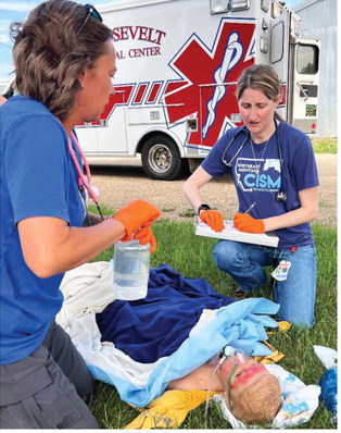 Burn Simulation Training Held At RMC