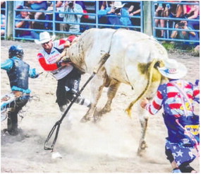 Simmes Returns As Bullfighter For 103rd Stampede