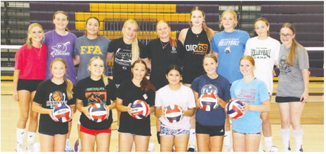 Cowgirls Build On Volleyball Experience, Teamwork