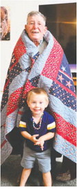 Hons Receives Quilt Of Valor Honor Hons Receives Quilt Of Valor Honor