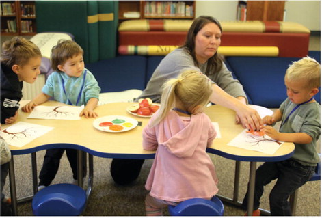 Johnny Appleseed Plants Seeds Of Fun During Library Story Hour Johnny Appleseed Plants Seeds Of Fun During Library Story Hour