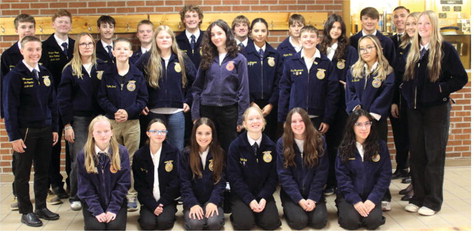 FFA Builds Confidence, Communication Skills FFA Builds Confidence, Communication Skills
