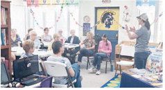 Mobile Memory Cafe Attracts Good Crowd
