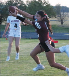 Wolves Split Home Flag Football Contests