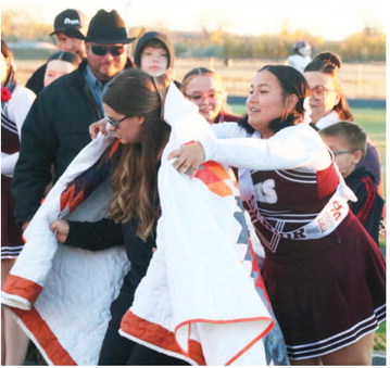Wolf Point Celebrates Senior Night