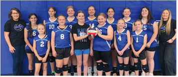 Lustre Junior High Volleyball