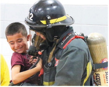 Firefighters Stress Safety During Fire Prevention Week Firefighters Stress Safety During Fire Prevention Week