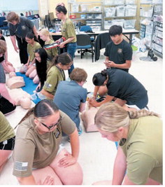 Students Attend Health Care Careers Camp